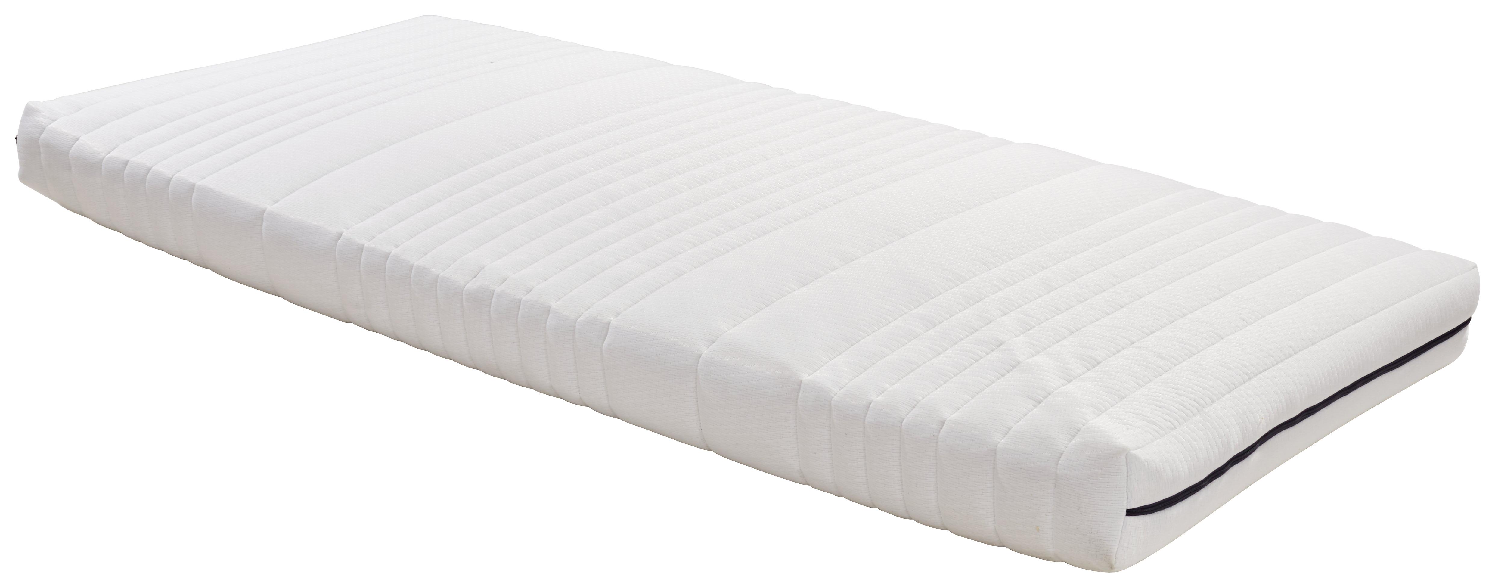 Komfortschaummatratze Flex 90x200 cm H2 H: 15 cm - Weiß, MODERN, Textil (90/200cm) - MID.YOU