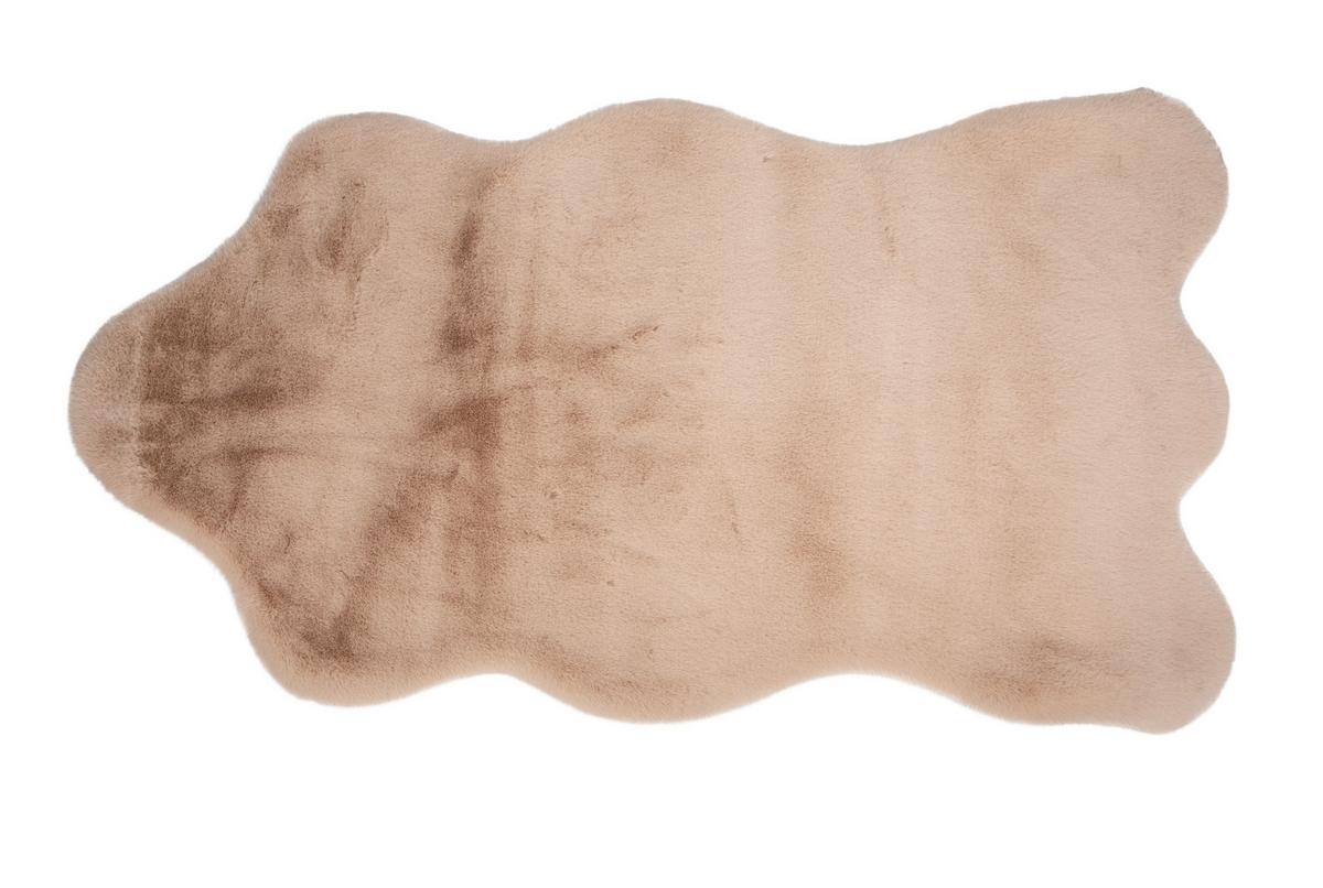 Műszőrme Teresa Kb. 80/150cm - bézs, Romantik / Landhaus, textil (80/150cm) - James Wood