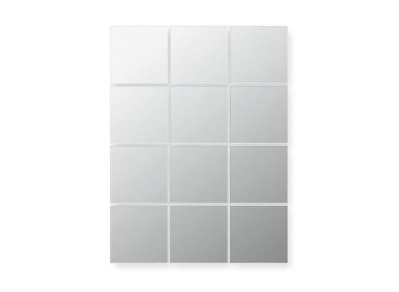 Tükörcsempe Szett Erich - Ezüst, konvencionális, Üveg (15/15cm) Tükörcsempe Szett Erich - Ezüst, konvencionális, Üveg (15/15cm)