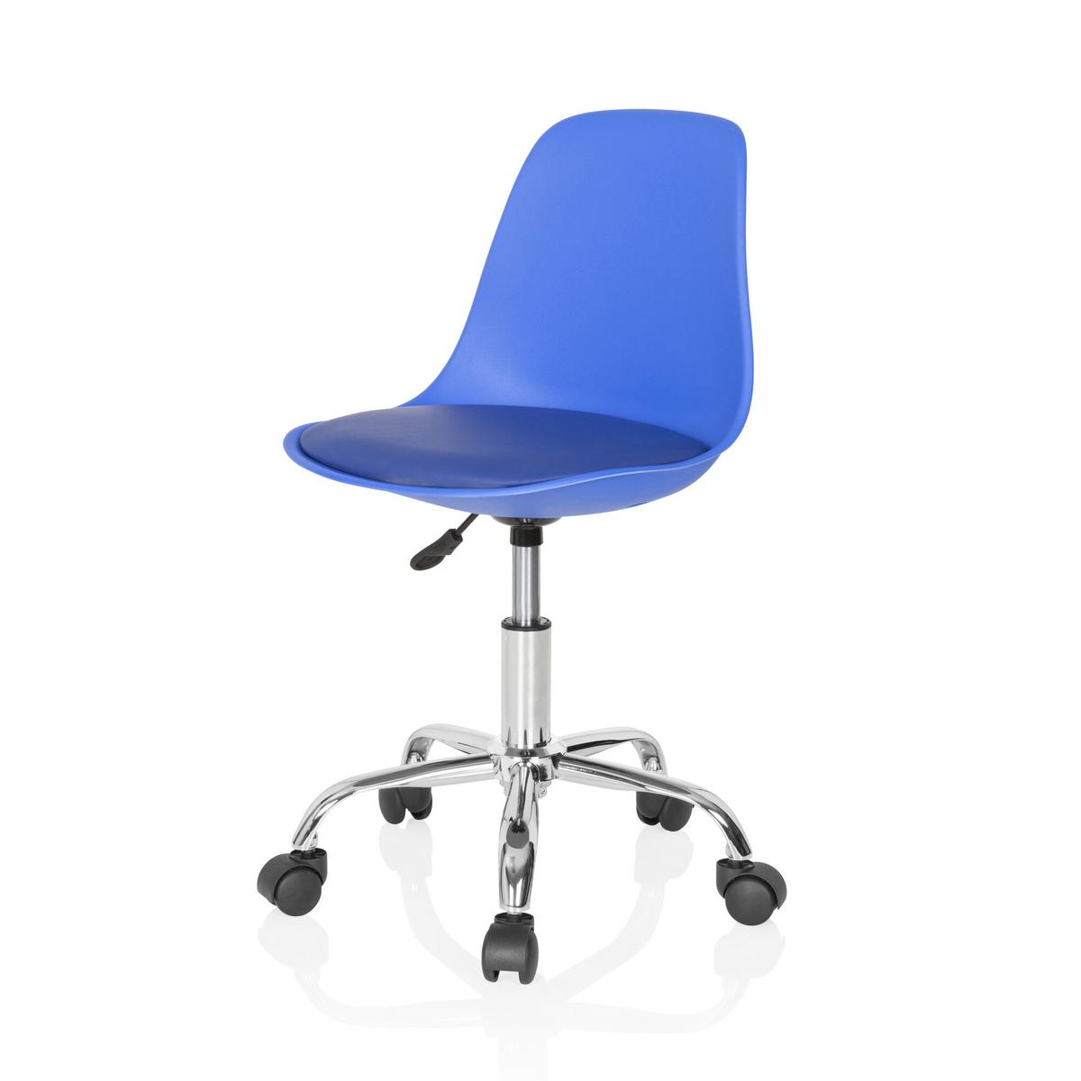 Jugenddrehstuhl Fancy II Blau - Blau, Basics, Kunststoff (40/72-82/44cm) - MID.YOU