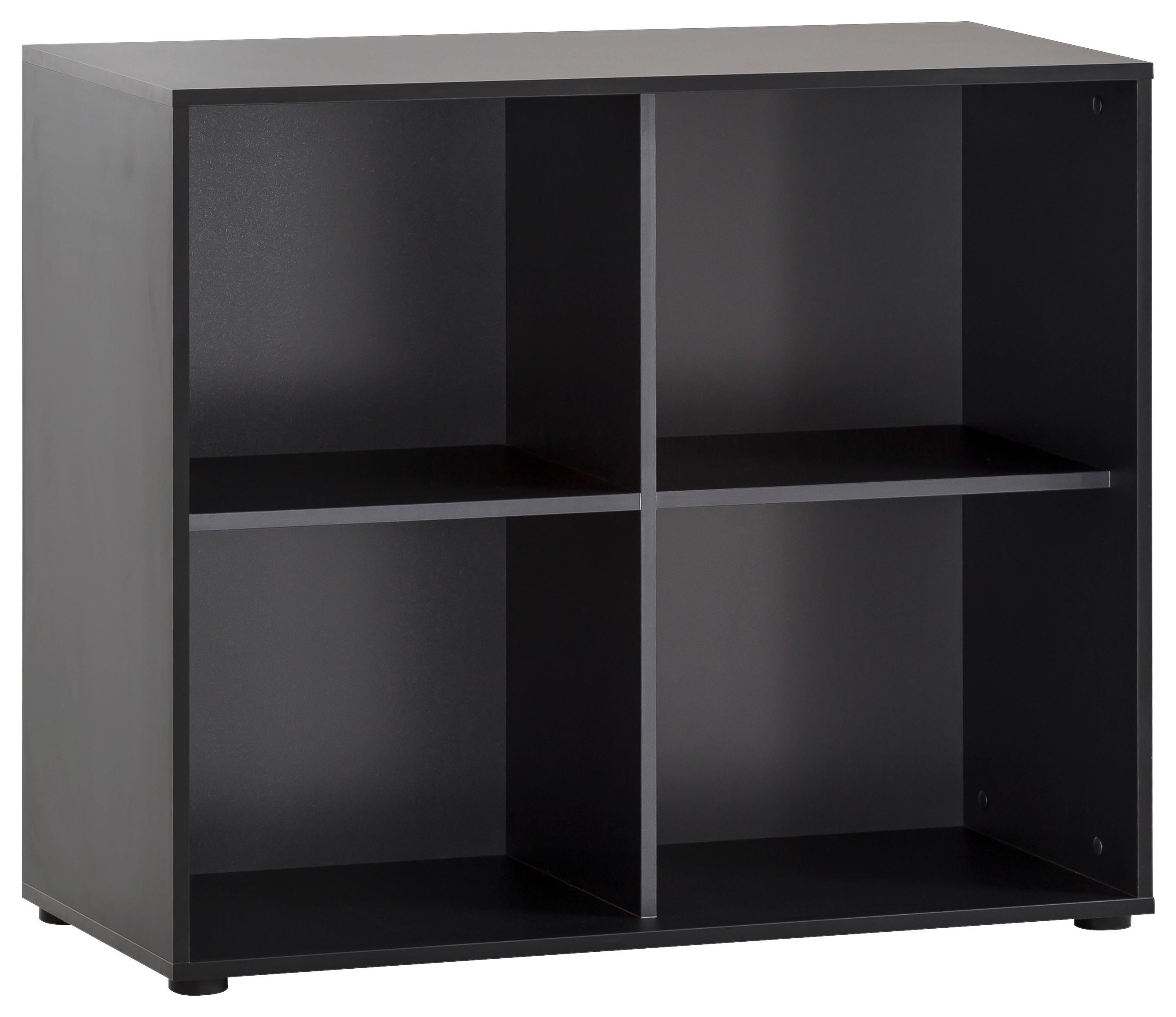 REGAL AINO U 1000 R - Schwarz, MODERN, Holzwerkstoff (100,1/83,6/41cm) - MID.YOU