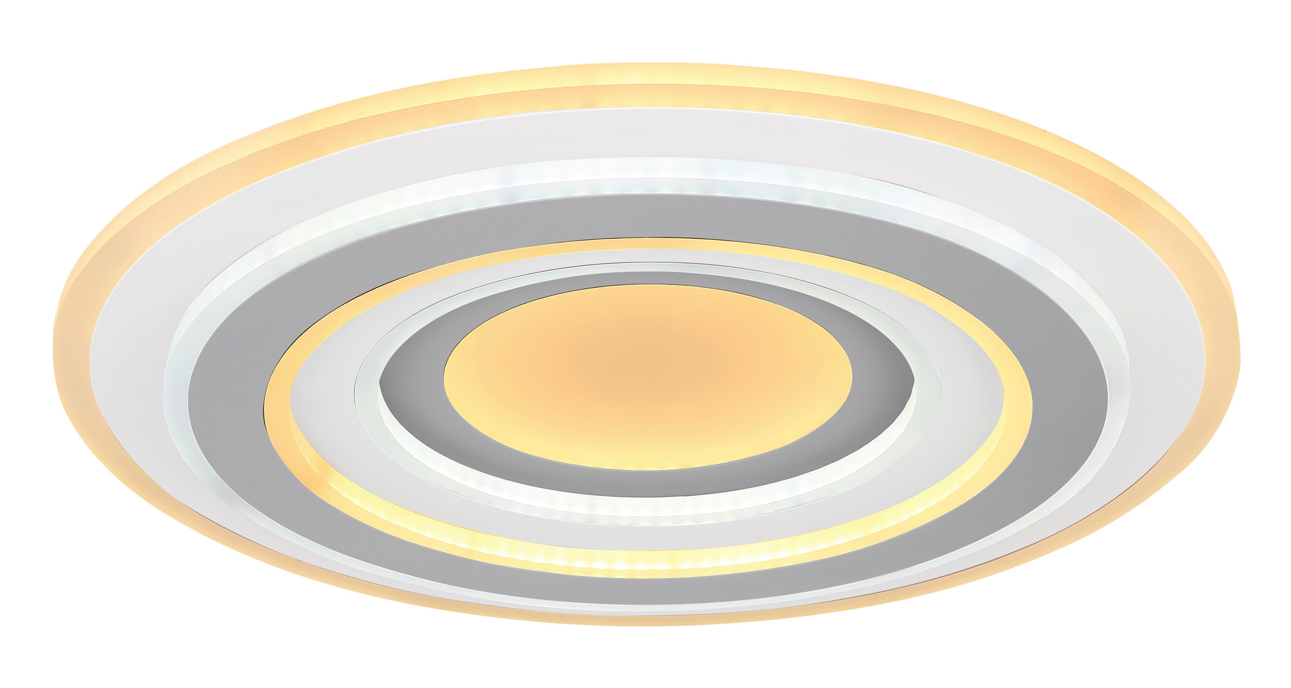 Led Mennyezeti Lámpa 48011-46 Sabatino - antracit/fehér, Design, műanyag/fém (50/7cm) - Globo