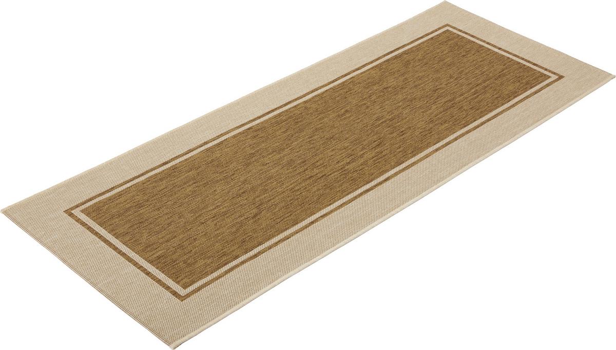 Futószőnyeg Justin Kb. 80/200cm - barna, Konventionell, textil (80/200cm) - James Wood