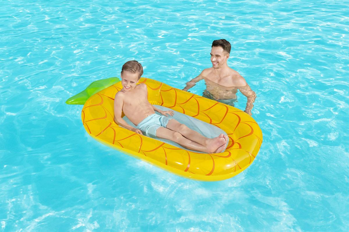 Luftmatratze Peter - Gelb/Rot, KONVENTIONELL, Kunststoff (164/88/23cm) - Bestway