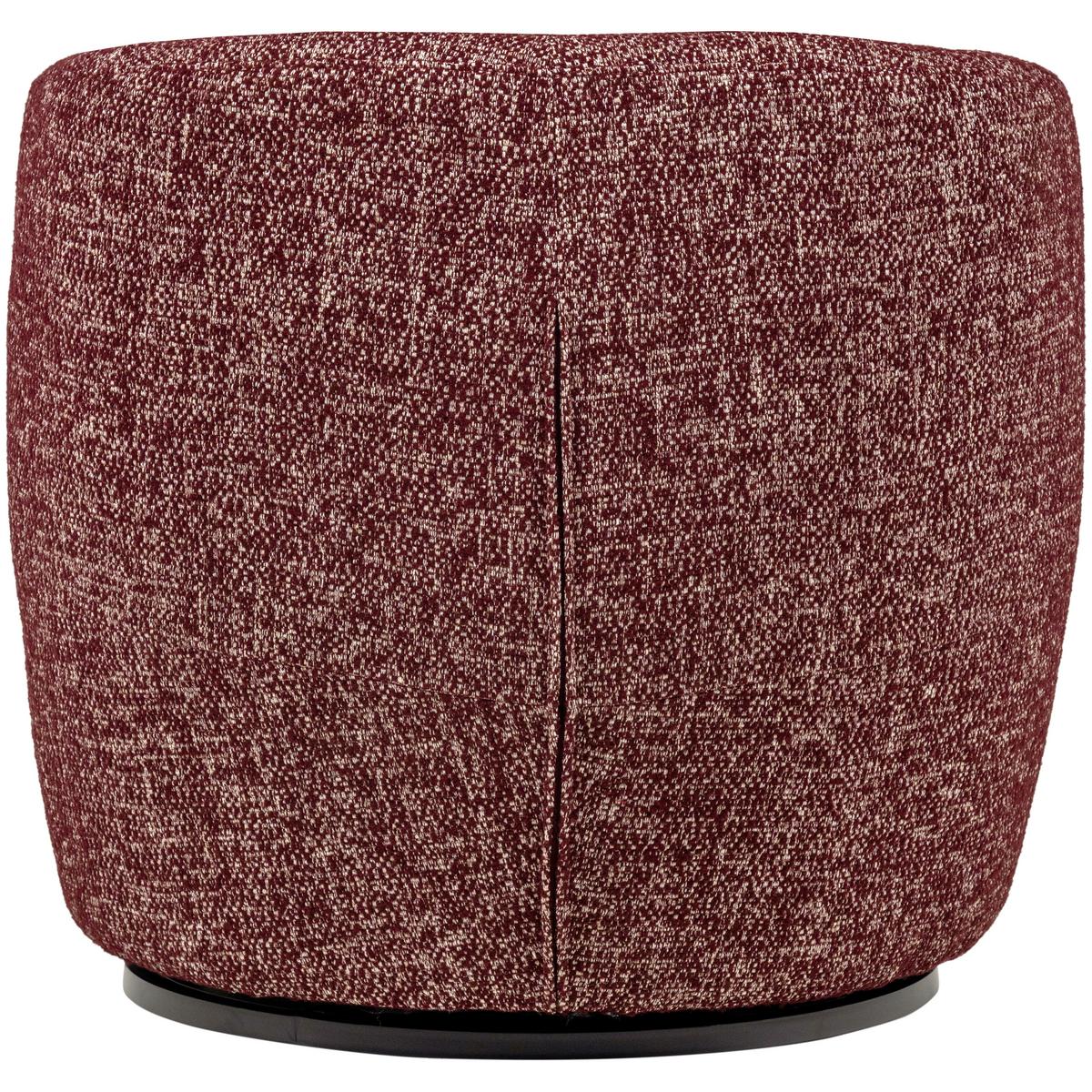 Sessel Serra Bordeaux B: 70cm - Bordeaux/Schwarz, Design, Textil (70/68/77cm) - Livetastic