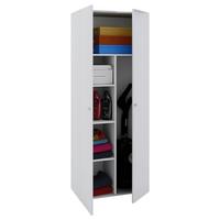 Mehrzweckschrank Vandool Weiß Bxh: 70x178 Cm - Weiß, Basics, Holzwerkstoff (70/178/40cm) - MID.YOU