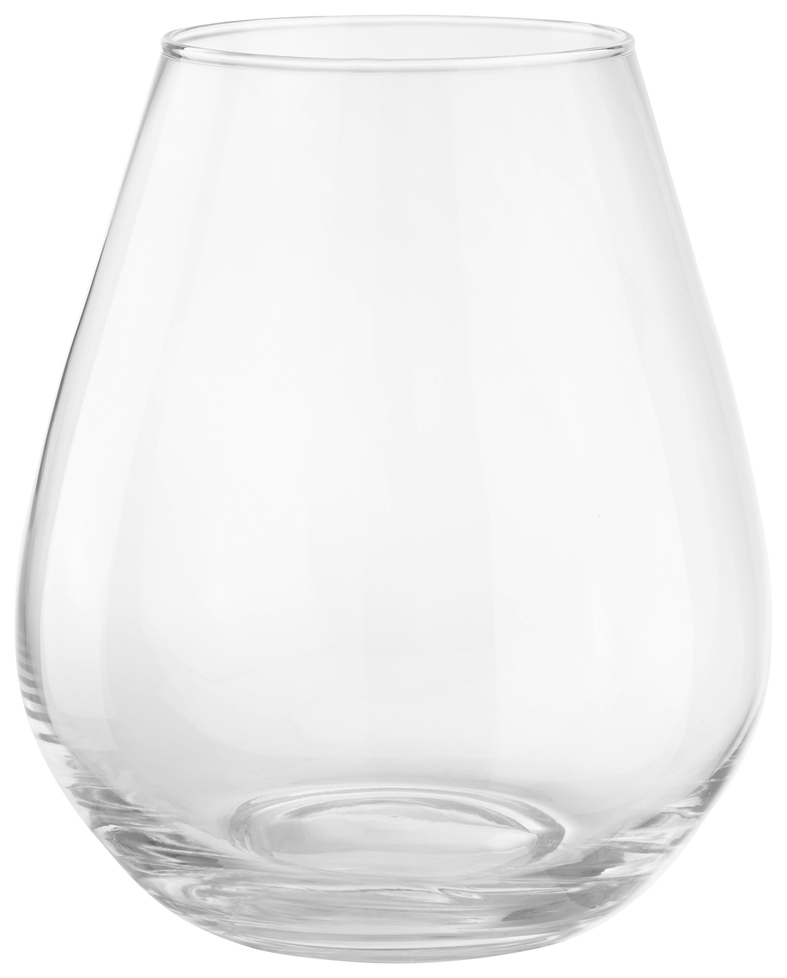 Váza Giorno,  Ø/v: 19/22cm - čiré, Romantický / Rustikální, sklo (19/22cm) - Modern Living