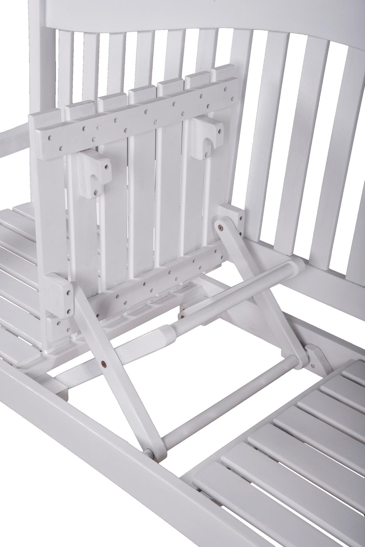 Gartenbank Echtholz Singapur 3-Sitzer - Eukalyptusholzfarben, Basics, Holz (150/104/62cm) - Gardenson