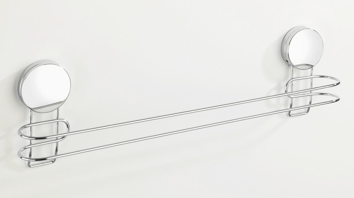 Handtuchstange Static Loc Osimo 24858100 - Chromfarben, MODERN, Metall (45/13/6cm) - Wenko