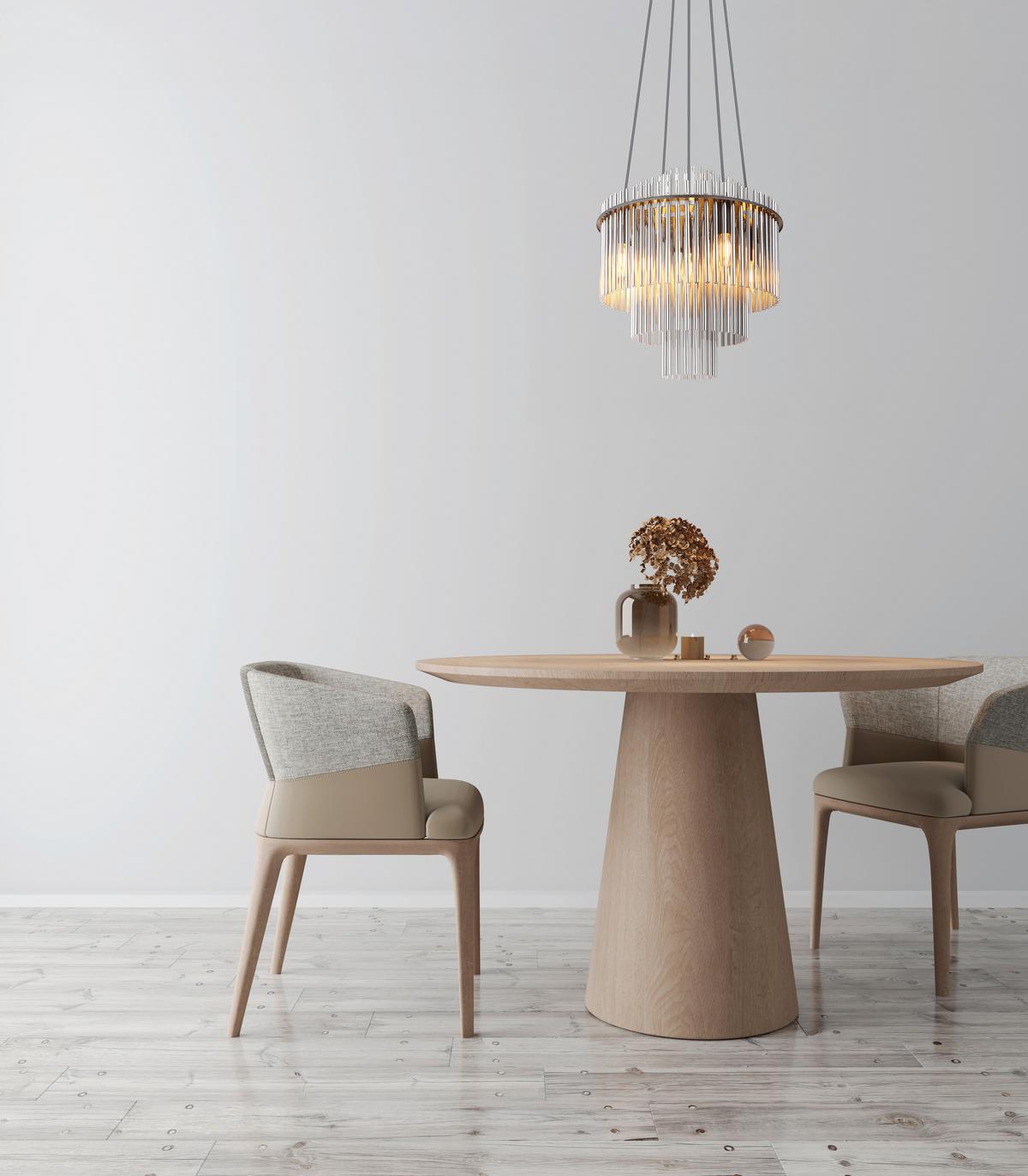 HÄNGELEUCHTE 15698H2 GORLEY - Schwarz/Grau, Basics, Glas/Kunststoff (40/120cm) - Globo