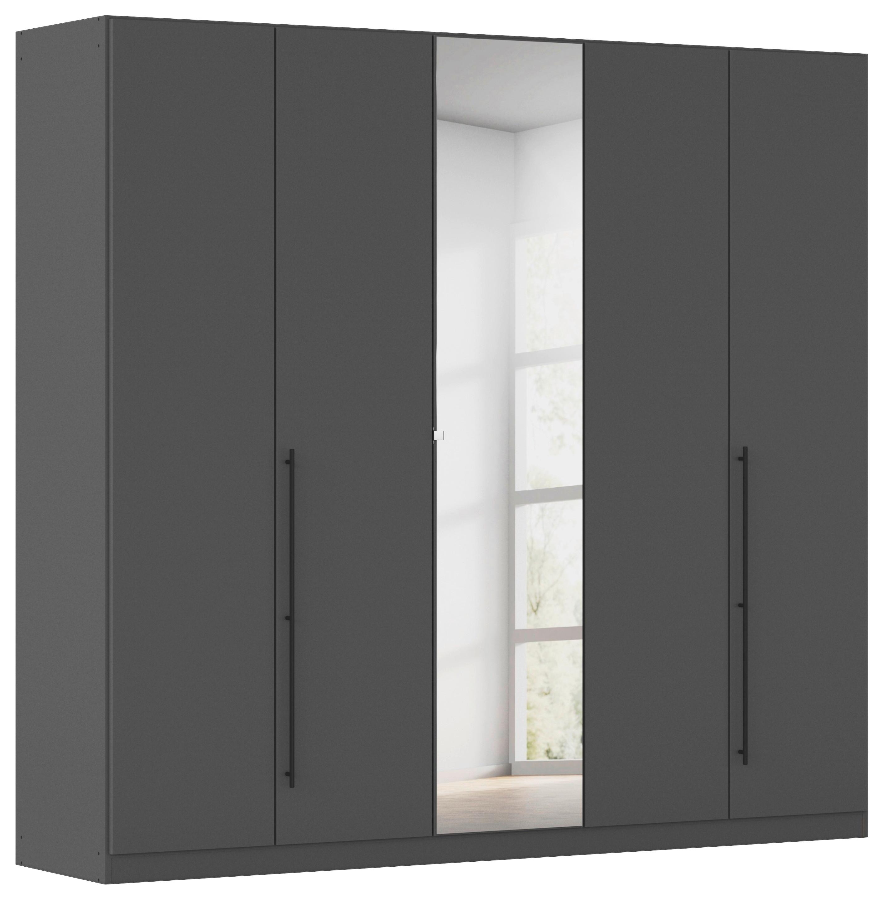 Kleiderschrank Safari mit Spg. Grau B: 226cm