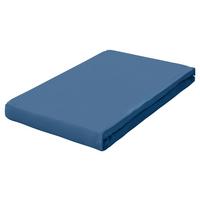 Topper-spannleintuch Pure Topper - Blau, Basics, Textil (120-130/200-220cm) - Schlafgut
