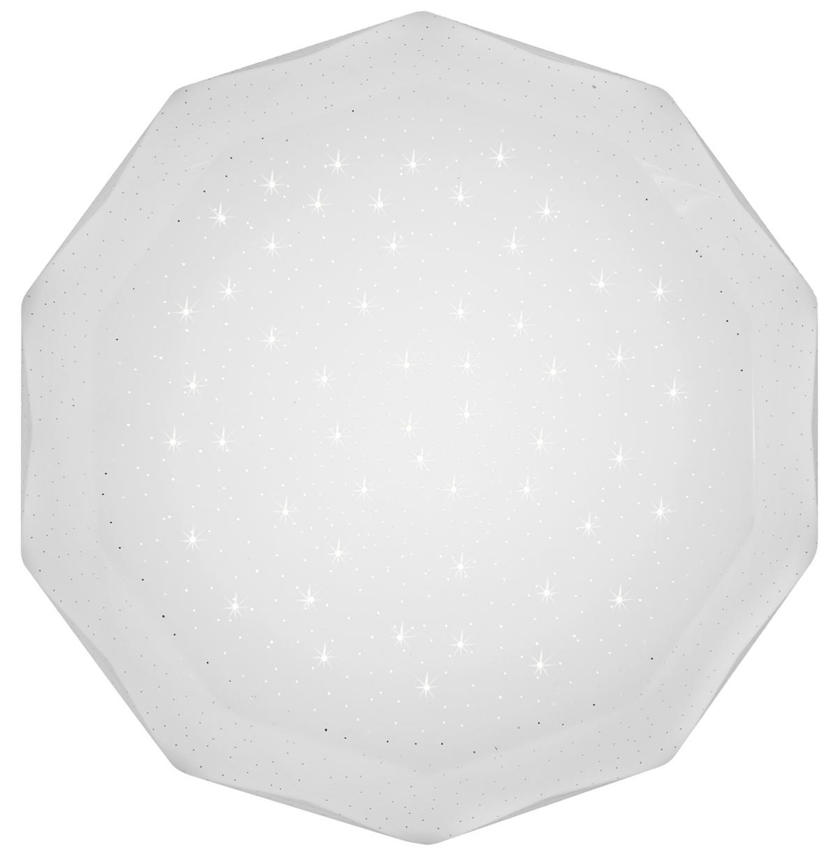 Led-deckenleuchte 13-62079 - Weiß, Basics, Metall (34/34/9cm)