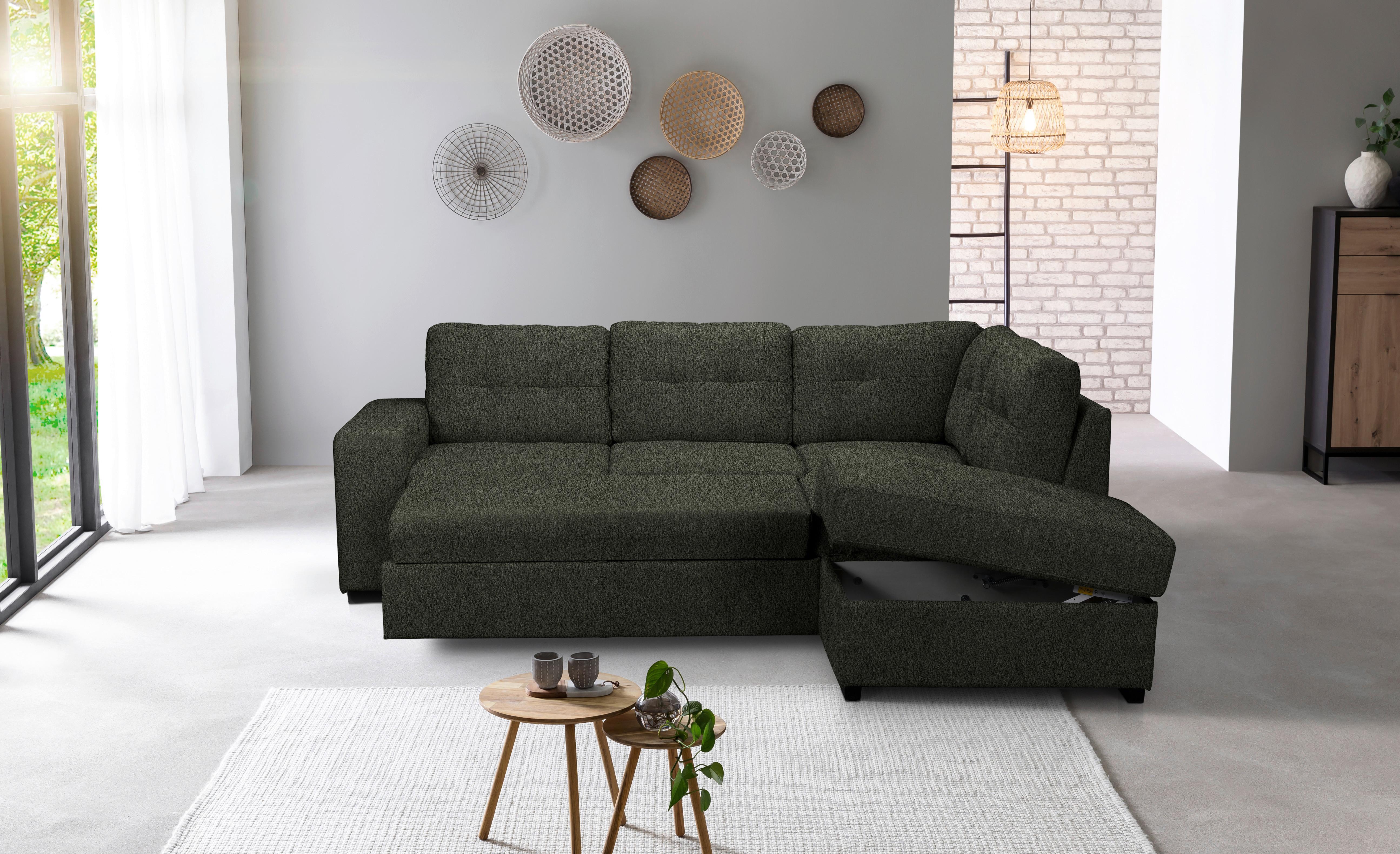 Sedací Souprava Piano - černá/tmavě šedá, Moderní, dřevo/plast (248/213cm) - Ondega
