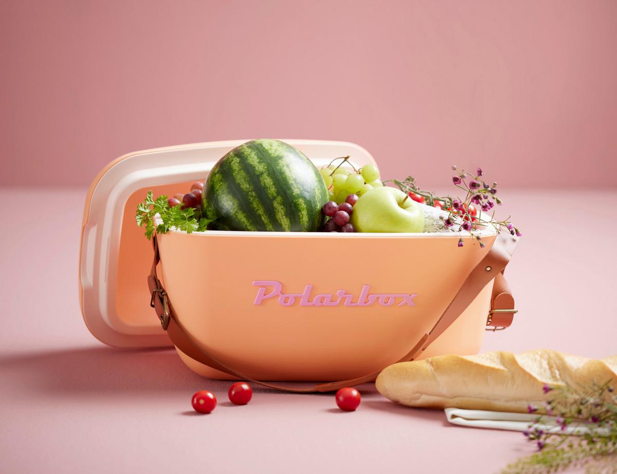 Chladiaca taška objem: 12 L - oranžová, Modern, plast (12l) - Polarbox