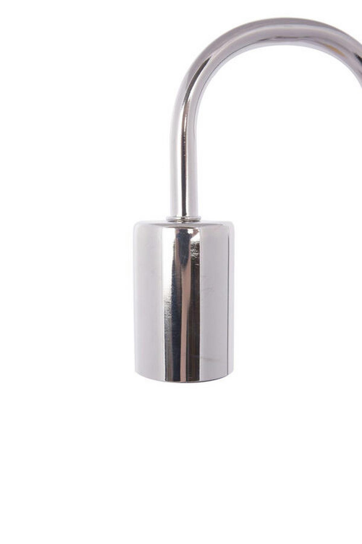 TISCHLEUCHTE Chromfarben, E27, 40W - Chromfarben, Trend, Holz/Metall (15/47/15cm) - Kayoom