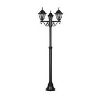 Wegeleuche 405760332 Livenza - Klar/Schwarz, KONVENTIONELL, Glas/Metall (58/200cm) - Trio Leuchten