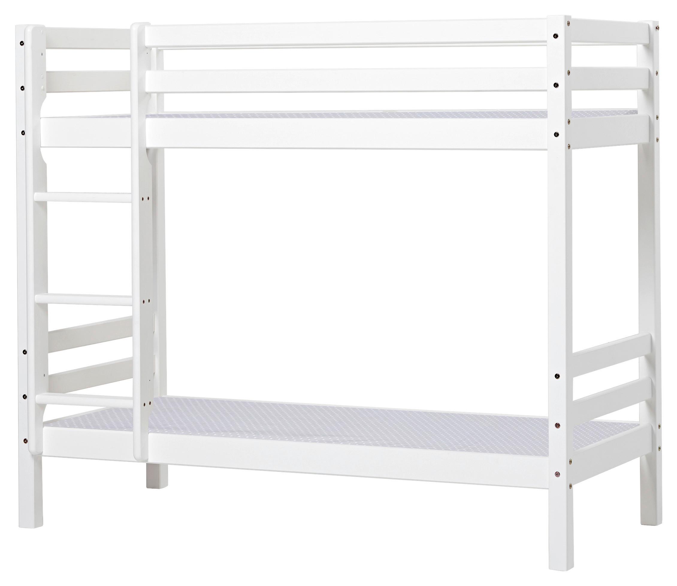 Etagenbett Eco Dream Weiß, Lf: 70x160 cm - Weiß, MODERN, Holz (70/160cm) - MID.YOU