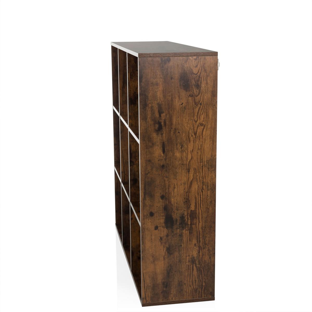 Regal Bjorke Eichefarben B: 97,5 cm - Eichefarben, MODERN, Holz (97,5/100/30cm) - MID.YOU