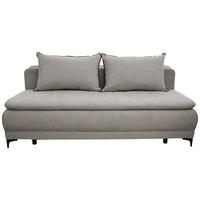 Schlafsofa Moliss Taupe B: 202 cm - Taupe/Schwarz, Basics, Textil (202/98/78cm) - Livetastic