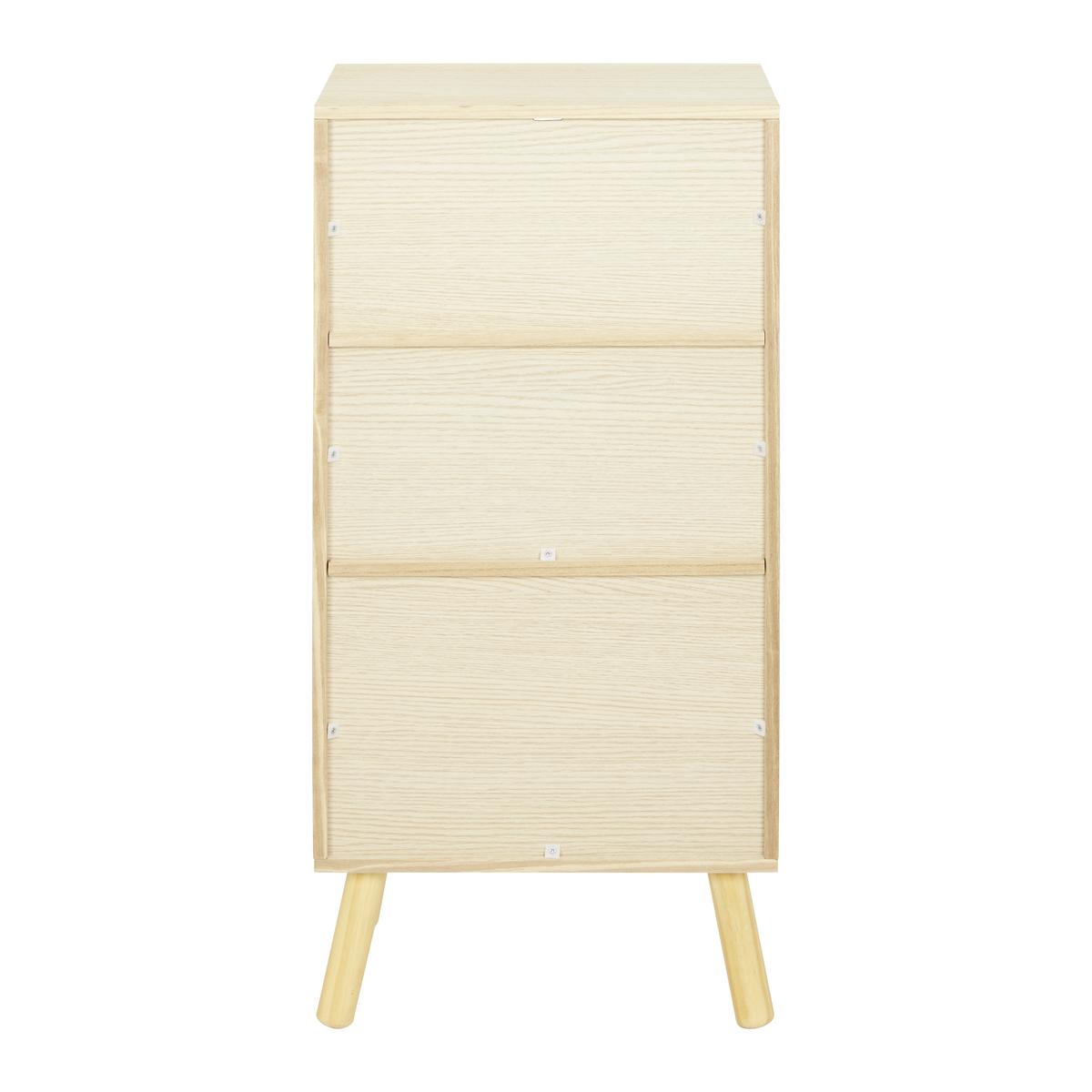 Regál do dětského pokoje LANNY růžový - barvy borovice/pink, Moderní, dřevo (40/86/31cm) - Bessagi Kids