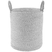 Koš SHANNON výška 44 cm - šedá, Moderní, plast (36/44cm) - Bessagi Home
