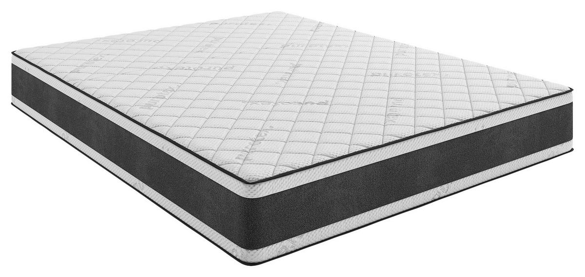 TASCHENFEDERKERNMATRATZE Dark 140x200cm hart - Weiß, Basics, Textil (140/200cm) - Livetastic