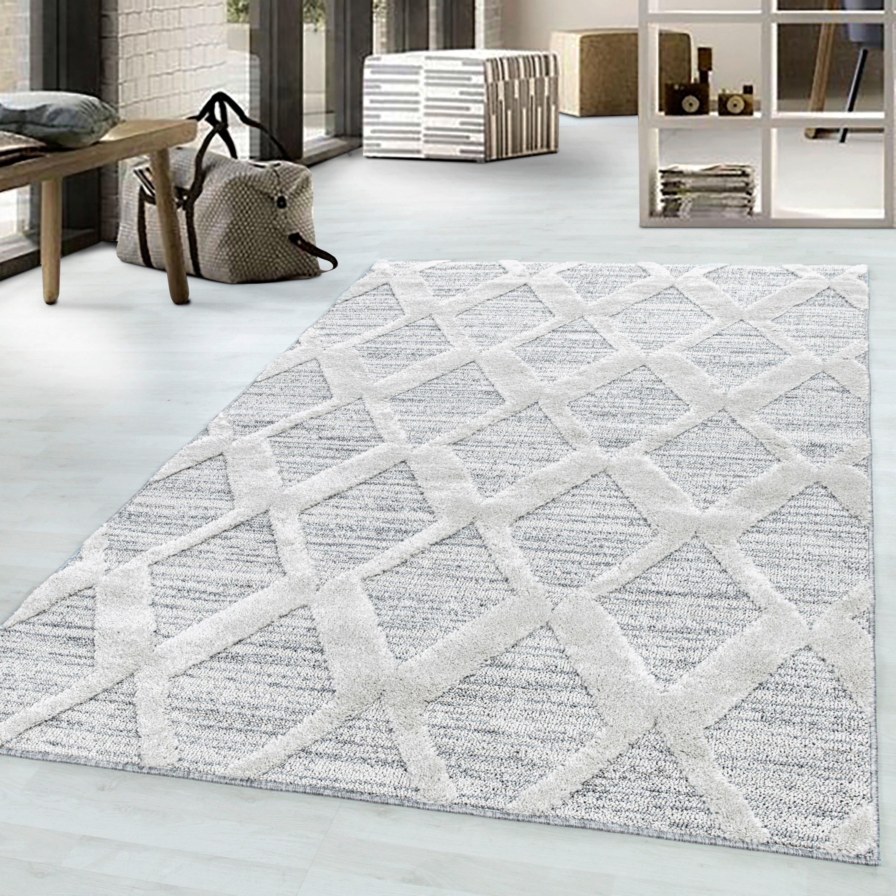 Tkaný koberec 240x340cm, šedá - šedá, Konvenční, textil (240/340cm)