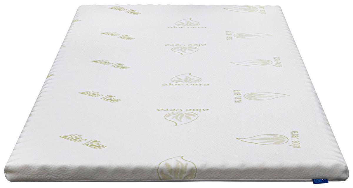 Topper Aloesense Gewellt, B: 160cm - Textil (160/200/4cm)