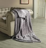 Kuscheldecke Silber