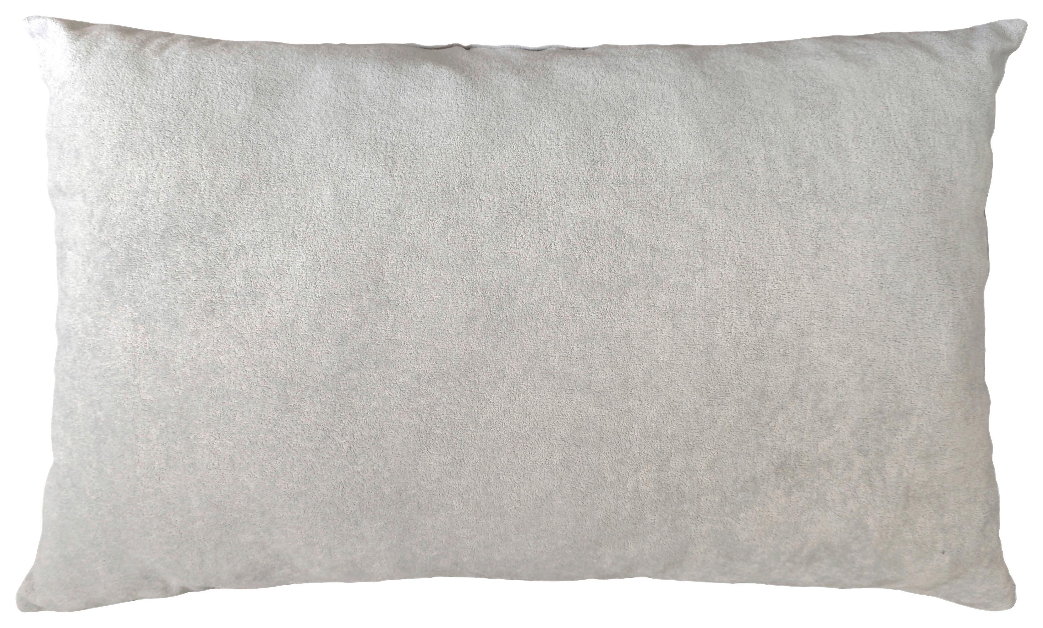 ZIERKISSEN ELKE - Silberfarben, MODERN, Textil (50/70cm) - Luca Bessoni