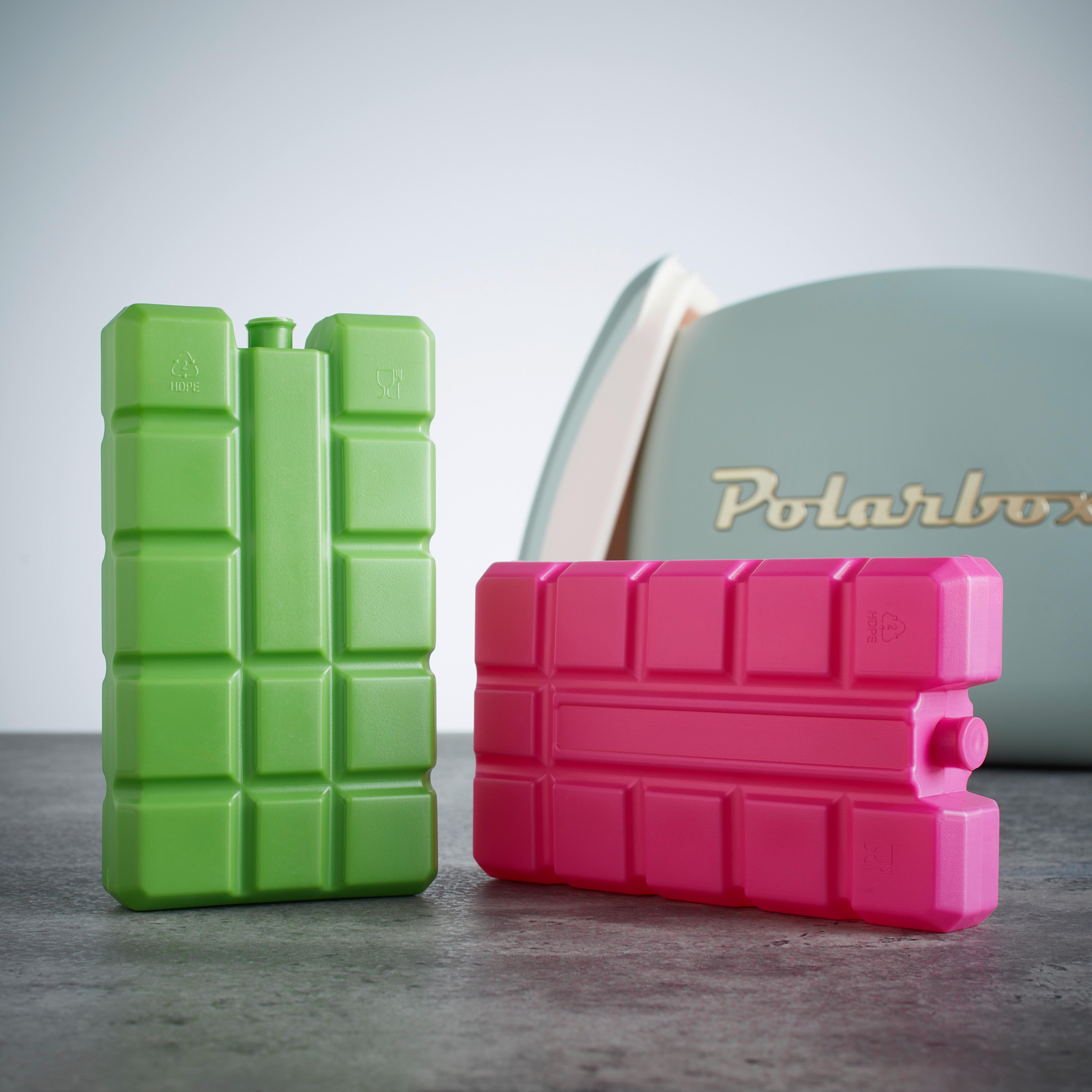 Chladiaci akumulátor MARIO - limetková/pink, Konvenční, plast (16/3,2/9,2cm) - Mömax
