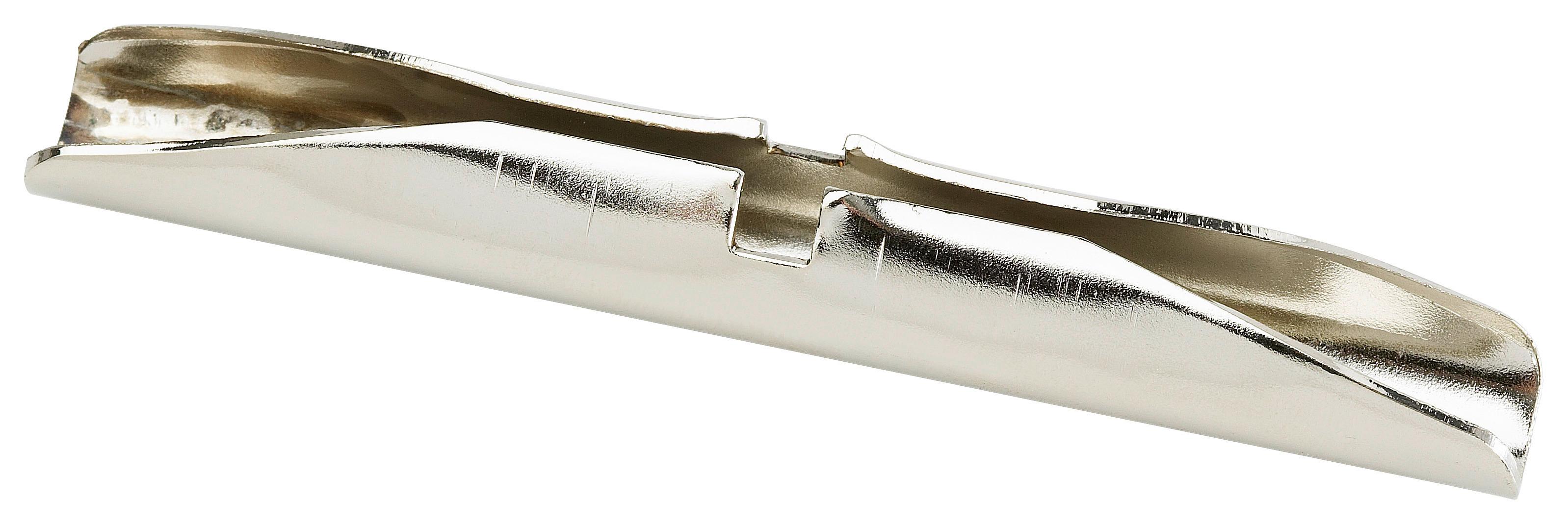 Rohrverbinder für Vorhangstangen Chromfarben - Chromfarben, KONVENTIONELL, Metall (9cm) - Ondega