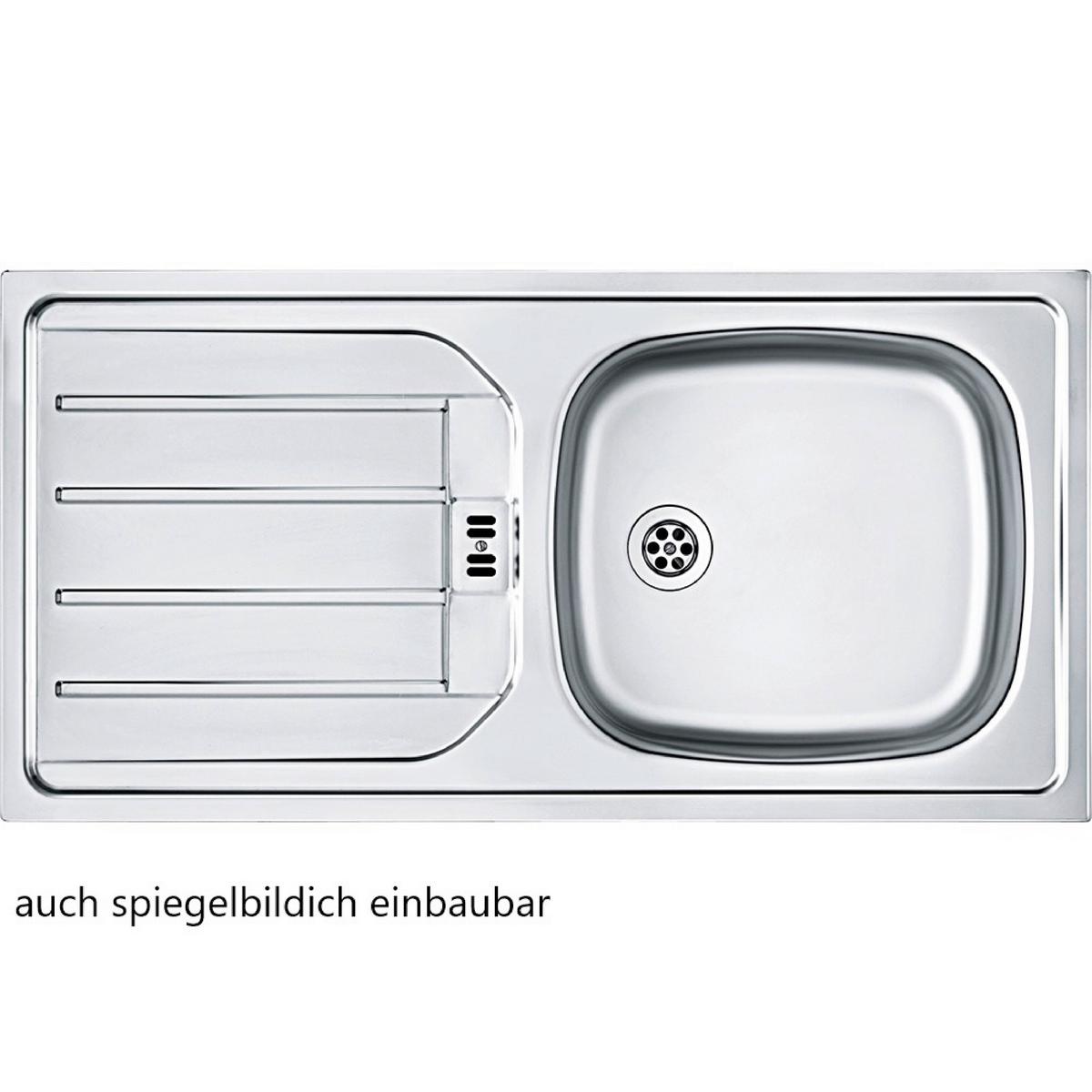 Eckküche ohne Geräte 210x150 cm Anthrazit - Eichefarben/Anthrazit, MODERN, Holzwerkstoff (210/210cm) - Held