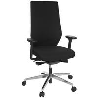 Drehstuhl Pro-Tec 700 Schwarz - Chromfarben/Schwarz, MODERN, Kunststoff/Textil (60/123/53cm) - MID.YOU