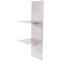 Inneneinteilung Kleiderschrank Universal Leinenoptik - Grau, MODERN, Holzwerkstoff (45/147/45cm)