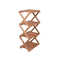 Gartenregal Tulsa - Braun, MODERN, Holz (30/87/47cm) - Gardenson