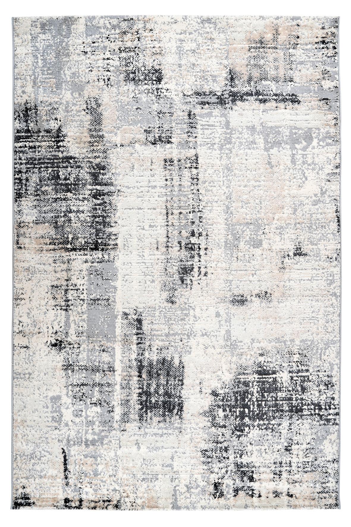 Webteppich My Salsa - Grau, Design, Textil (120/170cm) - Obsession