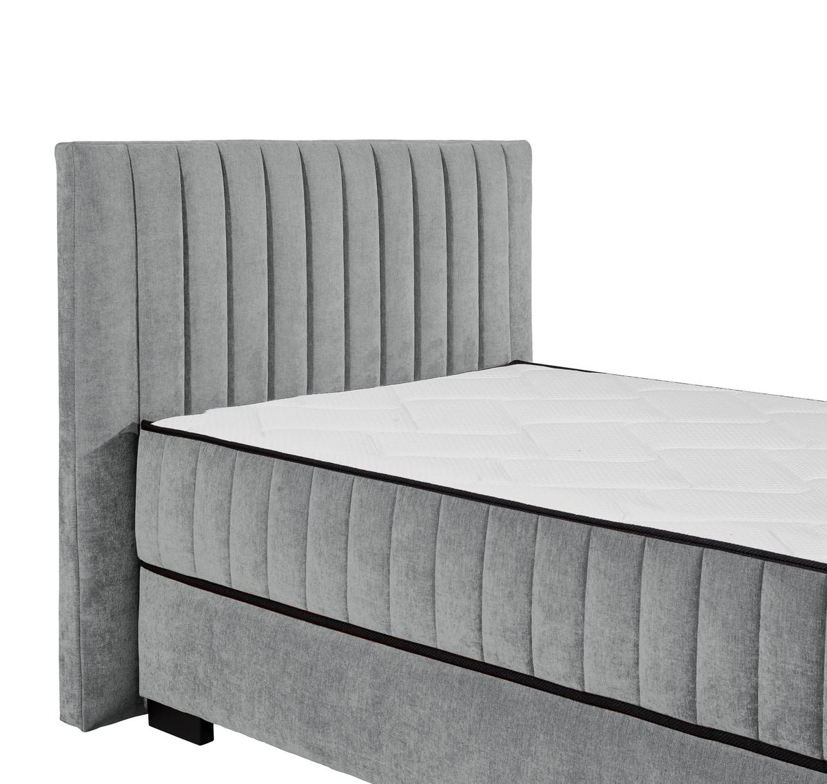 Boxbett Mit Bettkasten 120x200 Cm Nagol B - Anthrazit/Schwarz, MODERN, Holzwerkstoff/Textil (120/200cm) - MID.YOU