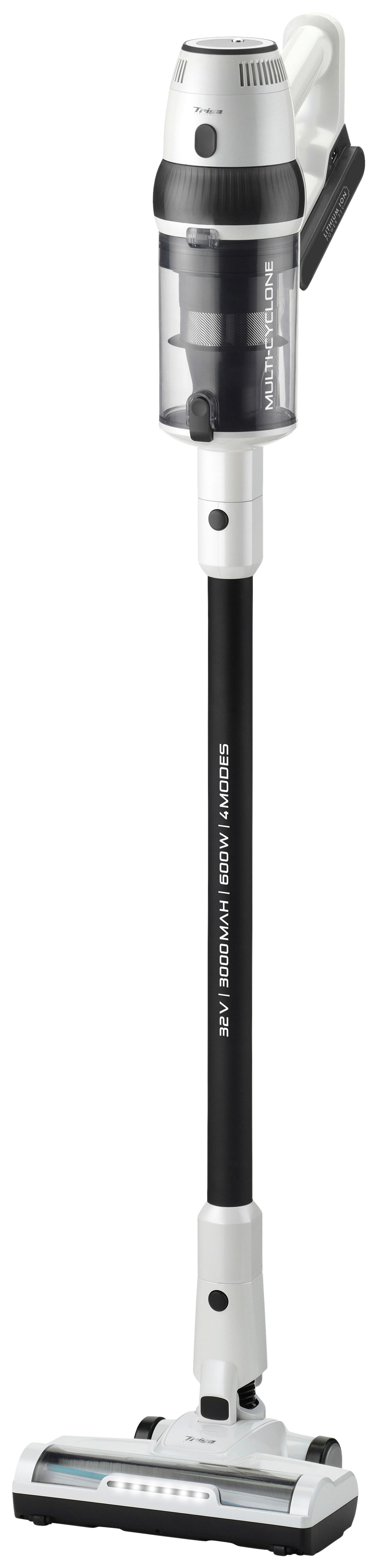 Akku-Staubsauger inkl. Wandhalterung 50 W - Weiß, Basics, Kunststoff (69/28.5/17.8cm) - Trisa Electronics