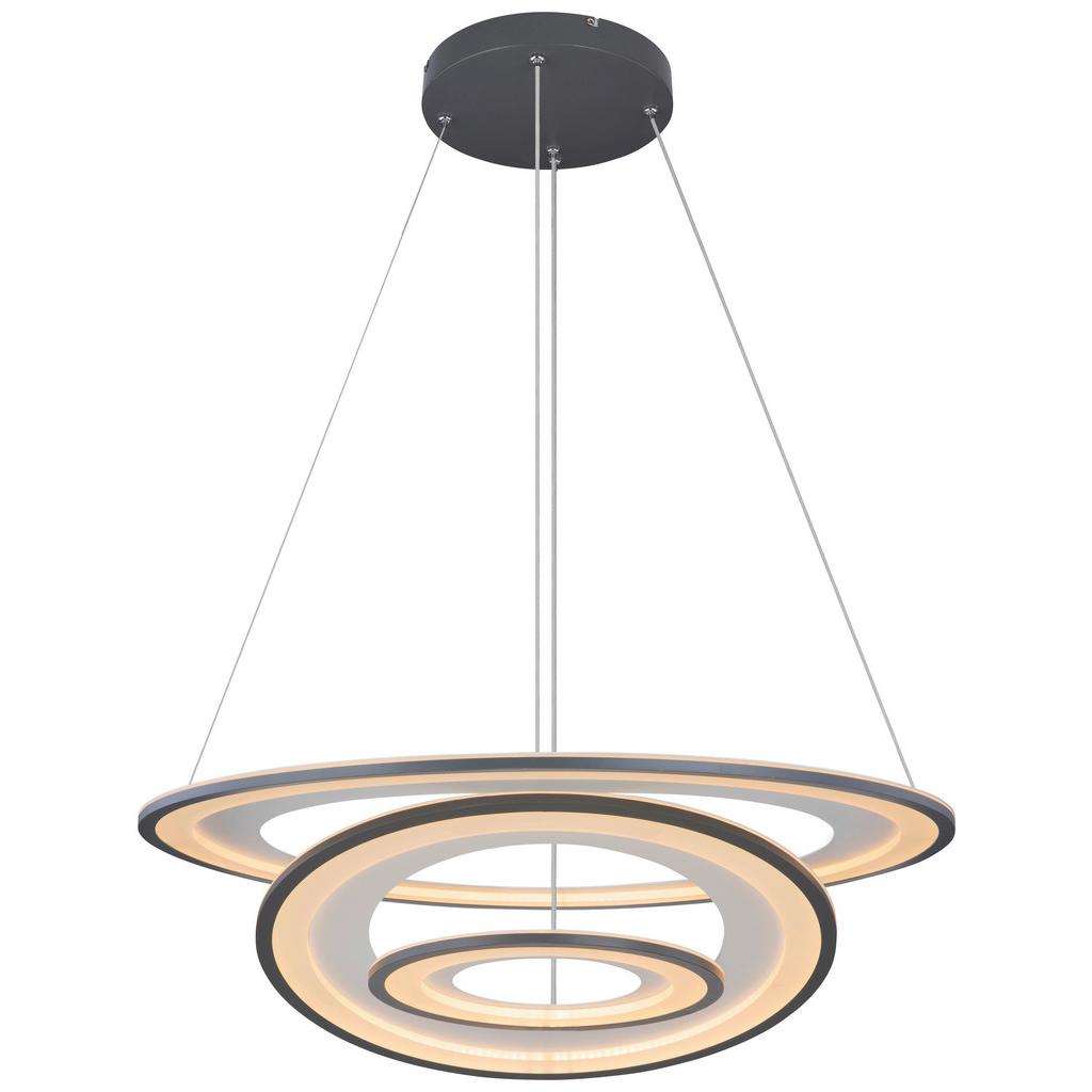 LED-Hängeleuchte H: 120 cm 1-Flammig mit Stufenschalter