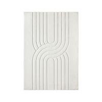 UMĚLÁ KOŽEŠINA FADIME 3 - krémová, Moderní, textil (160/230cm) - Mömax