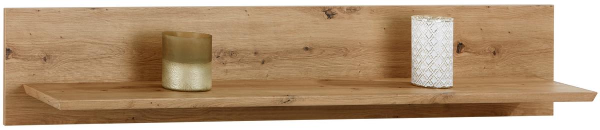 Wandboard Harvey B: 160 Cm, Artisan Eiche Dekor - Eichefarben, LIFESTYLE, Holzwerkstoff (160/28/27cm)