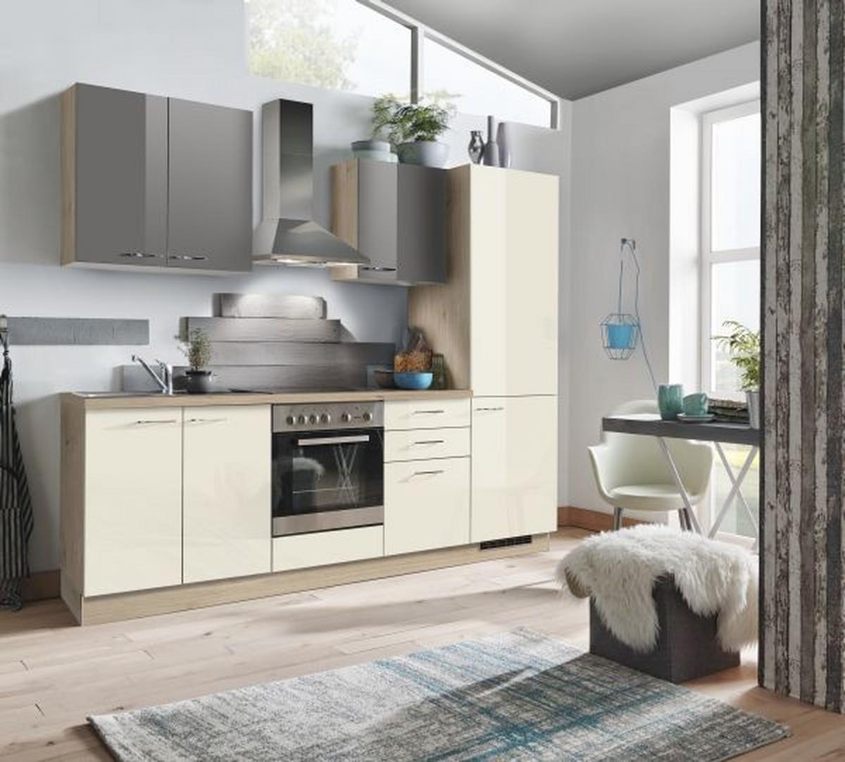 Konyhablokk Star - Modern, faalapú anyag (250cm) - Express