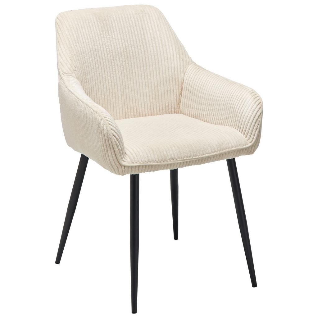 Armlehnstuhl Kati Beige gepolstert