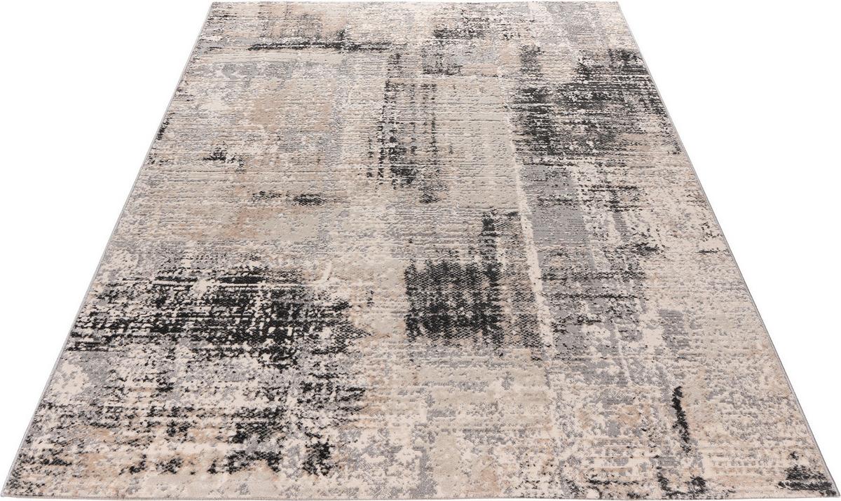 Webteppich My Salsa - Grau, Design, Textil (80/150cm) - Obsession