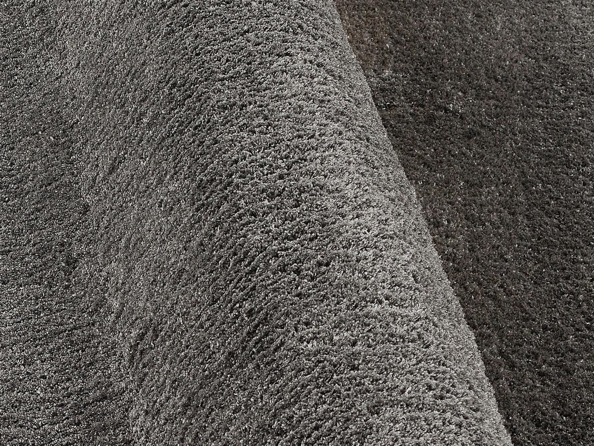 Webteppich Dunkelgrau Sunshine 120x170 cm - Dunkelgrau, Basics, Textil (120/170cm) - Novel