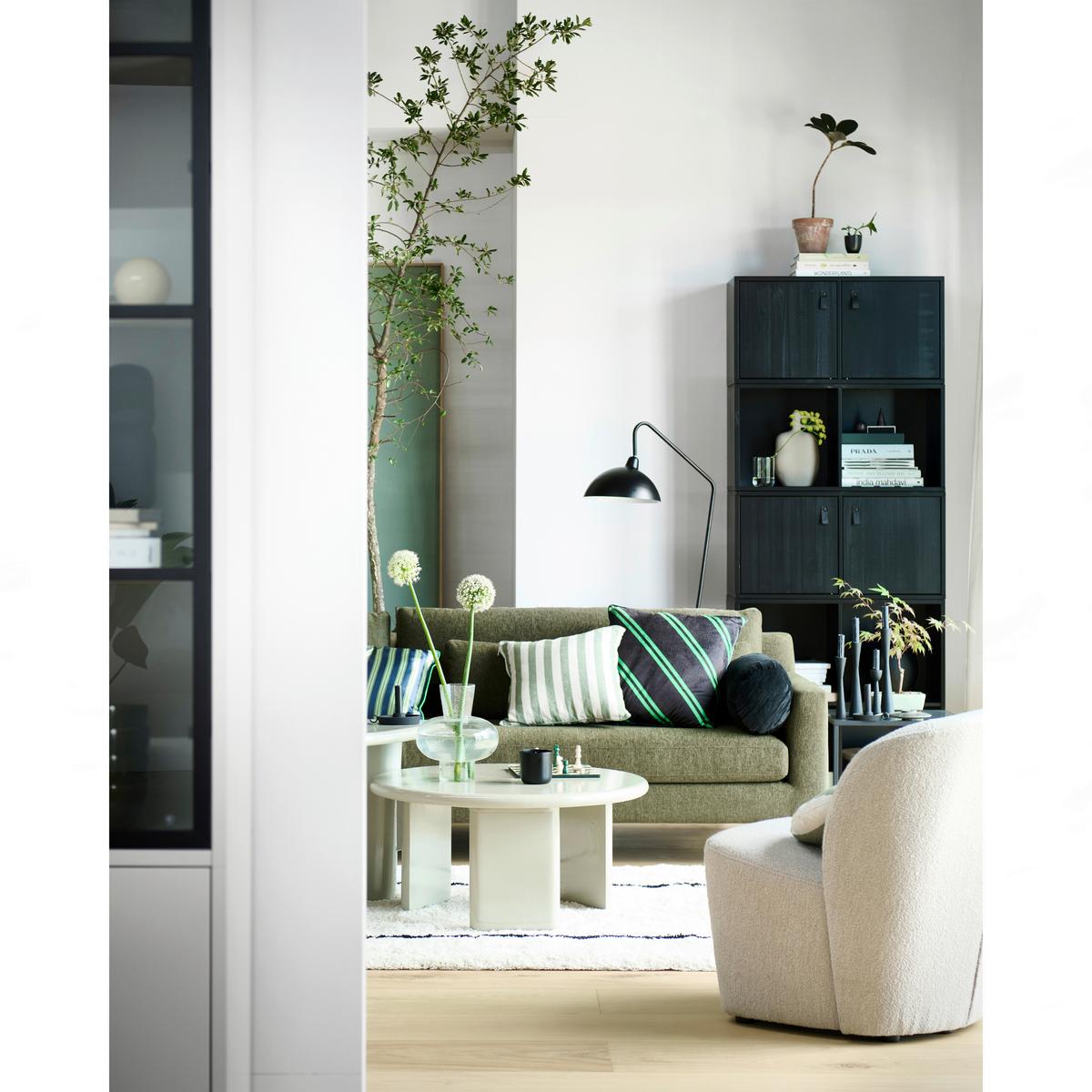 Sessel Lofty Naturfarben B: 68 Cm - Schwarz/Naturfarben, Design, Textil (68/75/72cm) - Livetastic