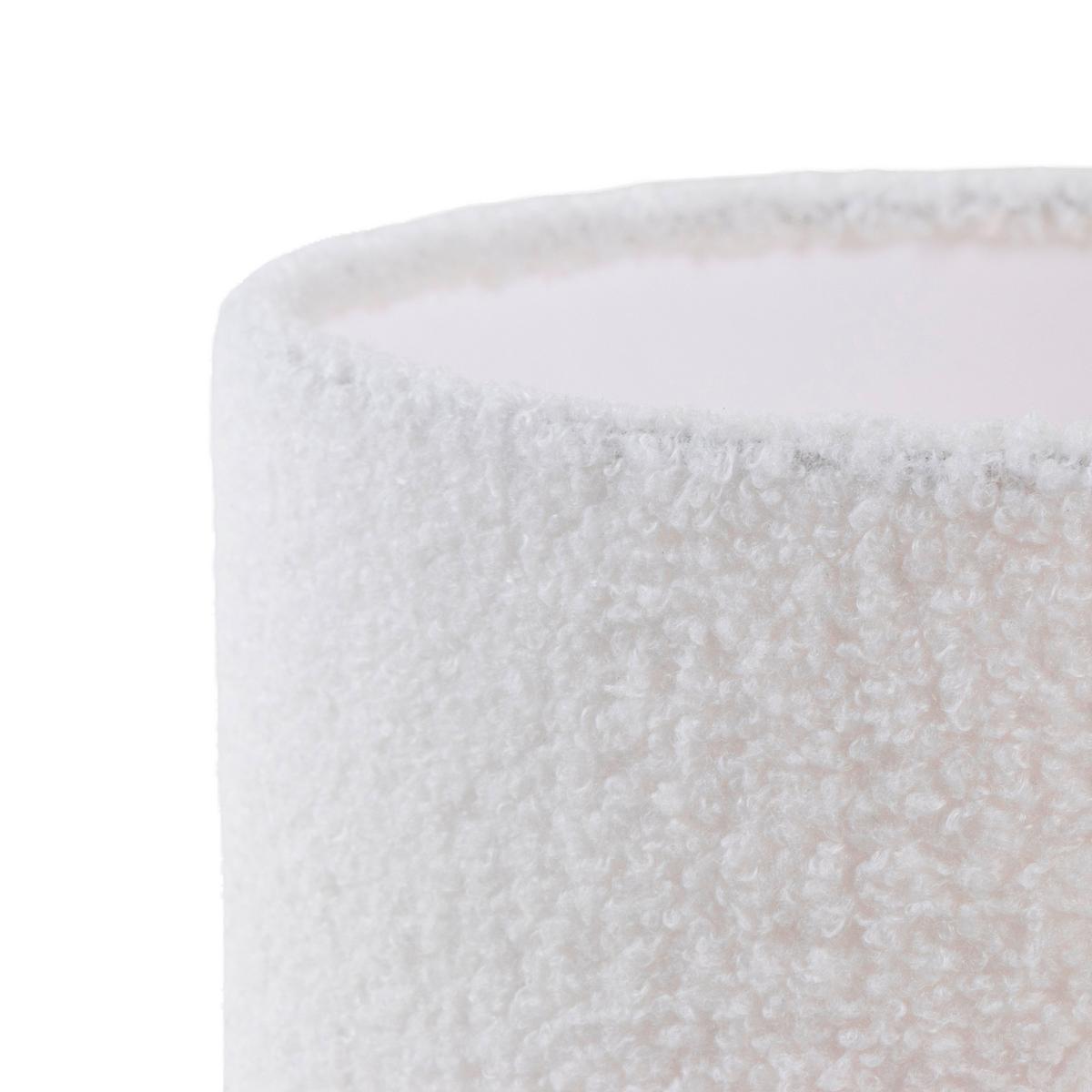 STOLNÁ LAMPA STOFLI - biela/prírodná farba, Modern, kov/textil (19/25cm) - Mömax
