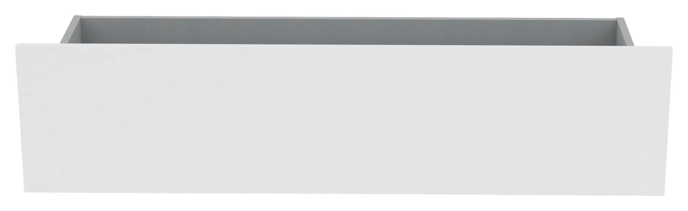 Fiók Unit-Elements - fehér, Modern, faalapú anyag (90,9/21,9/36,6cm) - Ondega